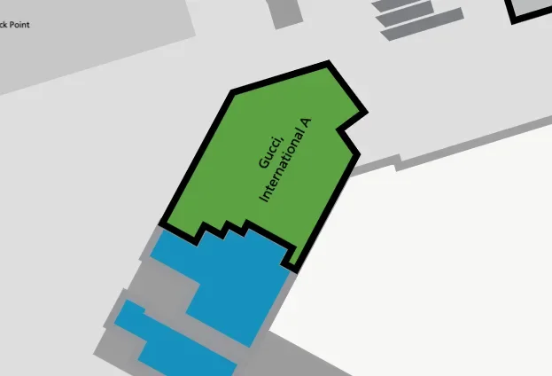 Gucci map location