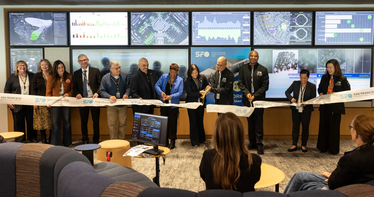 SFO AIOC Ribbon Cutting 